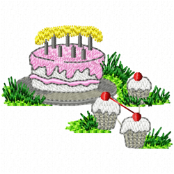 Rabbits Embroidery Design 1 Rabbits Embroidery Design 1